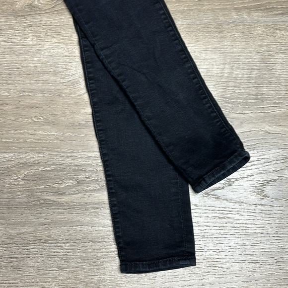 FRAME DENIM Ali High Rise Skinny Jeans in Black Sz 26 - Picture 6 of 14